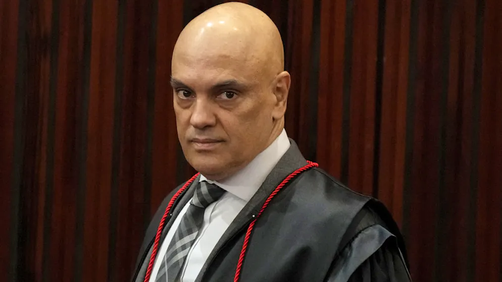 Le juge de la Cour suprême Alexandre de Moraes est en charge du procès contre l'ex-président Jair Bolsonaro.
