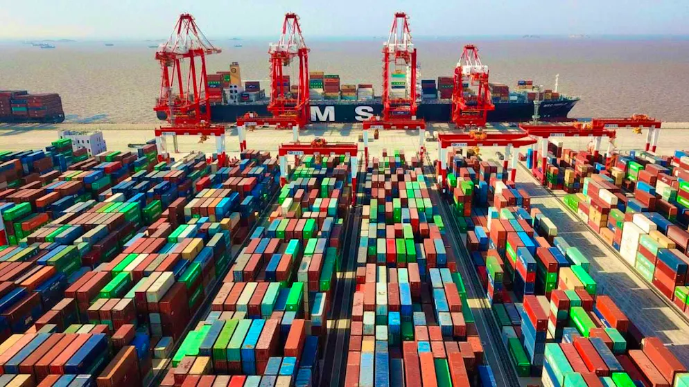 China's foreign trade is growing despite global trade conflicts. But the tariff dispute with the USA is leaving its mark. (archive picture)