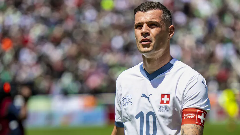 Granit Xhaka et l'équipe de Suisse affrontent les Etats-Unis mercredi.