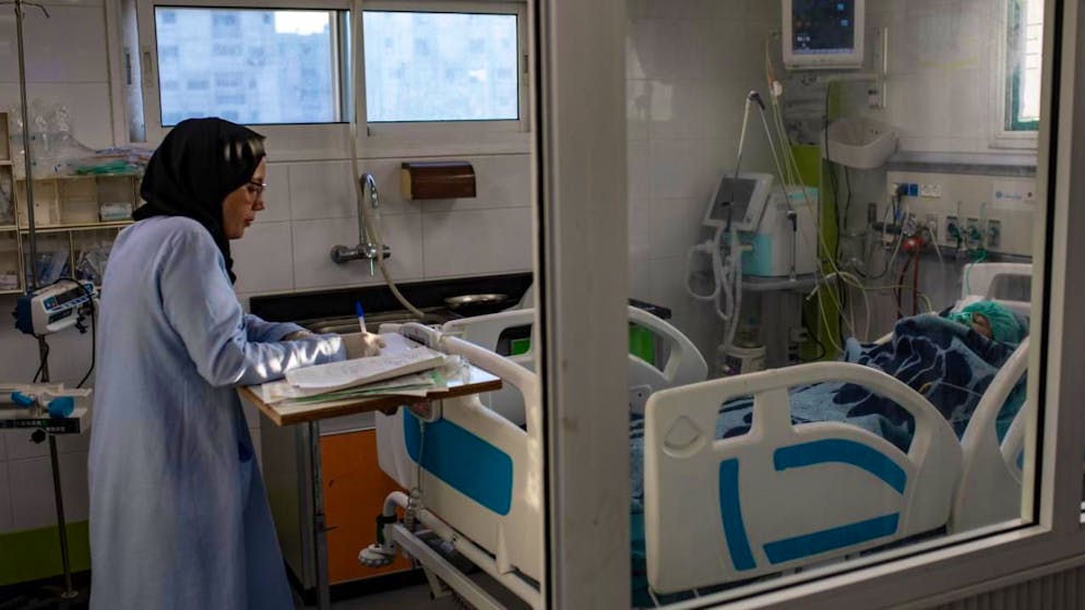 Il n'y a désormais plus qu'un seul hôpital disposant d'une unité de soins intensifs à Khan Younès (archives).