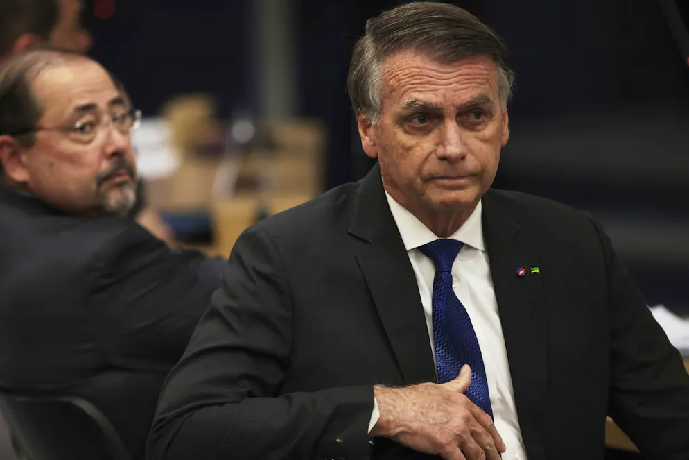 Inéligible jusqu'en 2030, Jair Bolsonaro demeure néanmoins le meneur incontesté de l'opposition face à Lula. Il clame son innocence, criant à la «persécution politique» (archives).