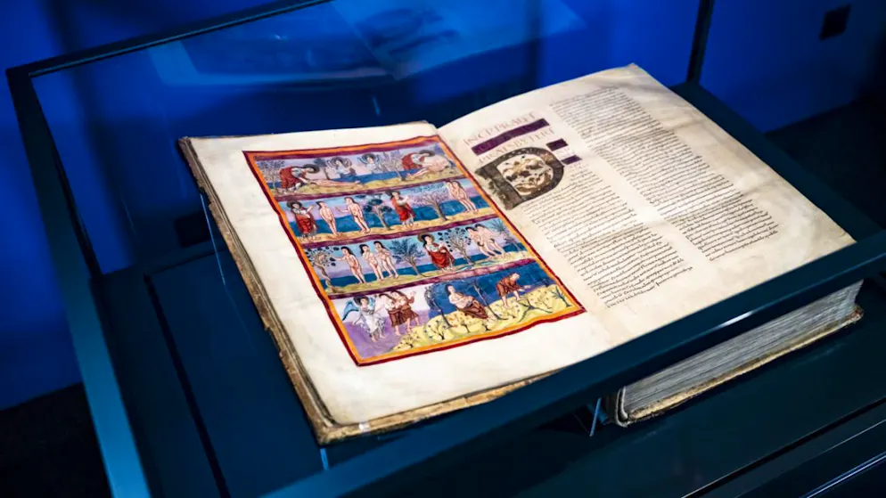 Le Musée jurassien d'art et d'histoire à Delémont a pu exposer durant trois mois la Bible de Moutier-Grandval.