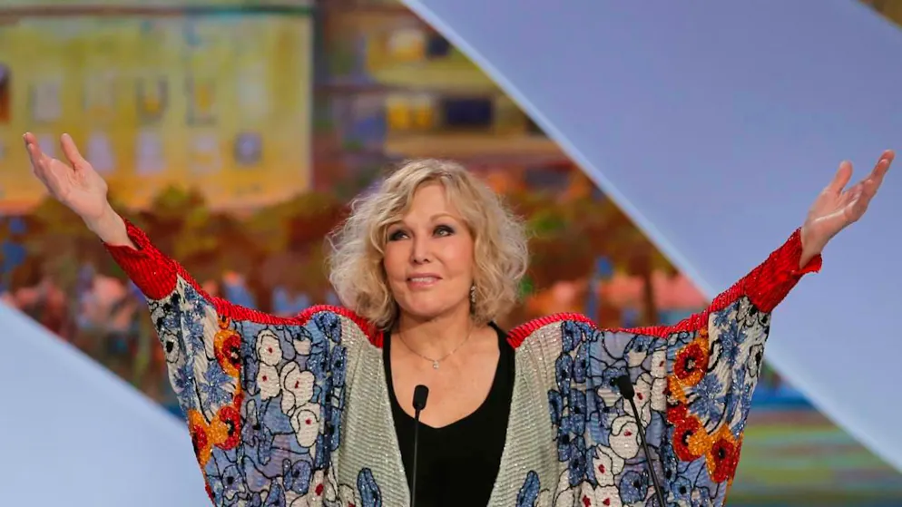 La Mostra de Venise, qui se déroulera du 27 août au 6 septembre, va décerner son Lion d'or à l'actrice américaine Kim Novak, aujourd'hui âgée de 92 ans (archives).