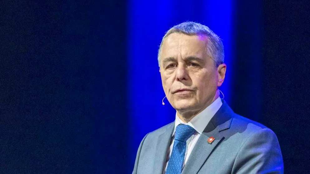 Foreign Minister Ignazio Cassis will be in Israel on Tuesday and Wednesday. (archive picture)