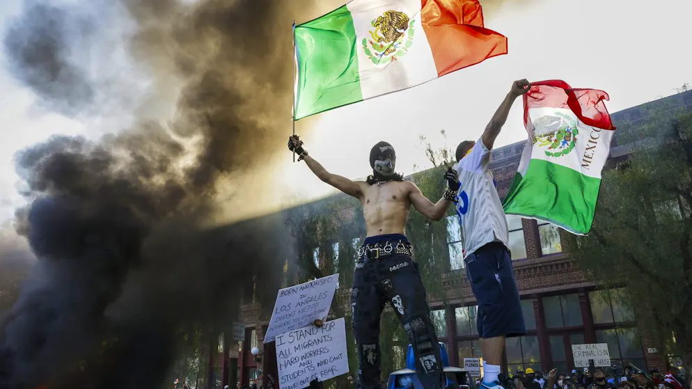 Ausschreitungen in Los Angeles. Die Proteste in der «Stadt der Kriminellen» in Bildern