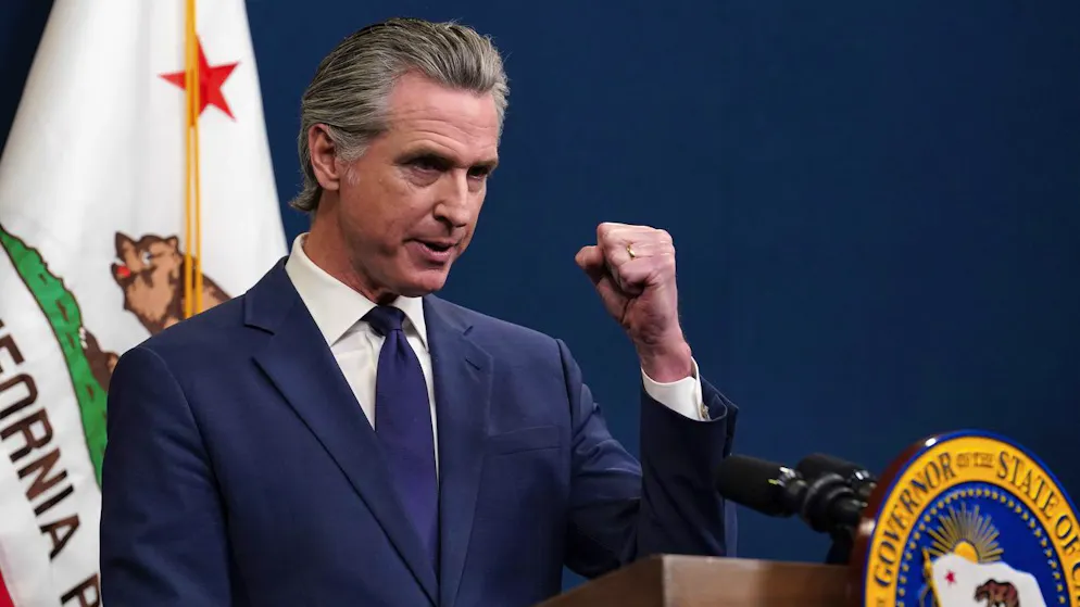 California's governor. Gavin Newsom - what makes Trump's big opponent tick