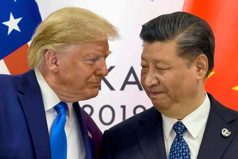 Have apparently reached an agreement: US President Donald Trump and China's head of state Xi Jinping.