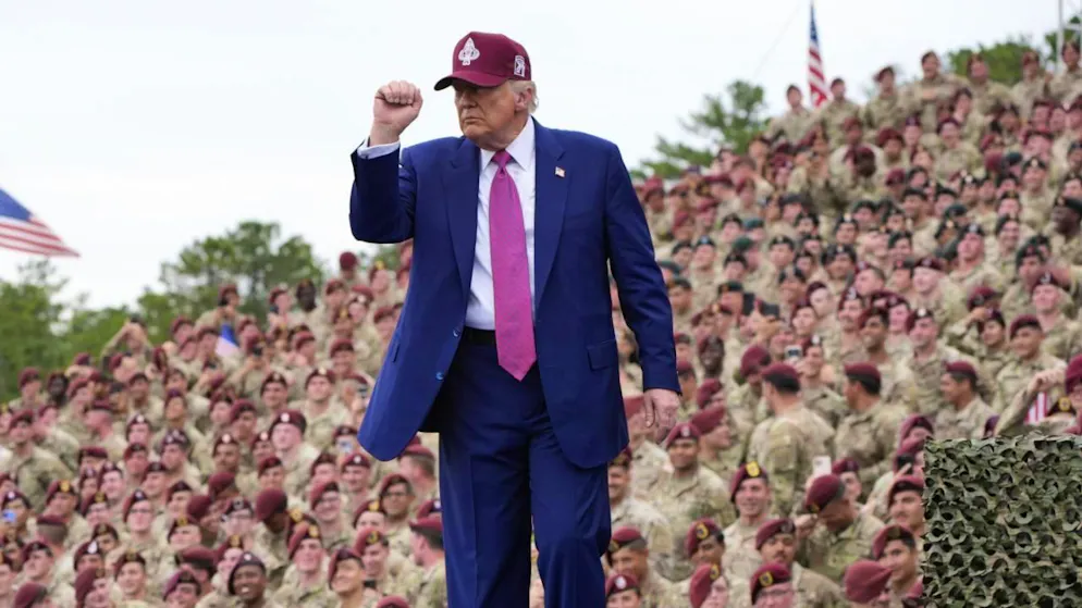 Calme précaire à Los Angeles, les manifs s'étendent aux USA - Gallery. Donald Trump a lancé son avertissement lors d'un discours prononcé à Fort Bragg.