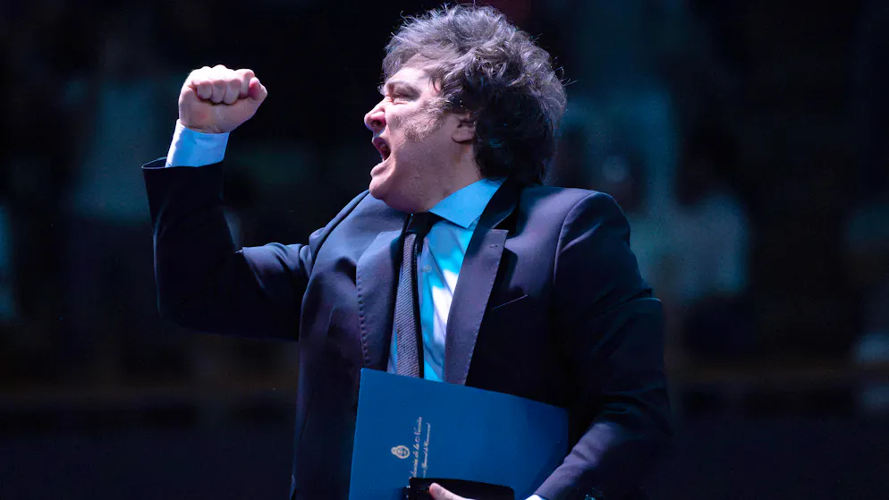 Javier Milei jubile après la condamnation de Cristina Fernandez Kirchner.