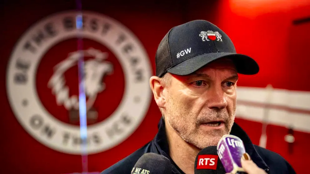 Aims for the first championship title in the club's history with Lausanne HC: Geoff Ward