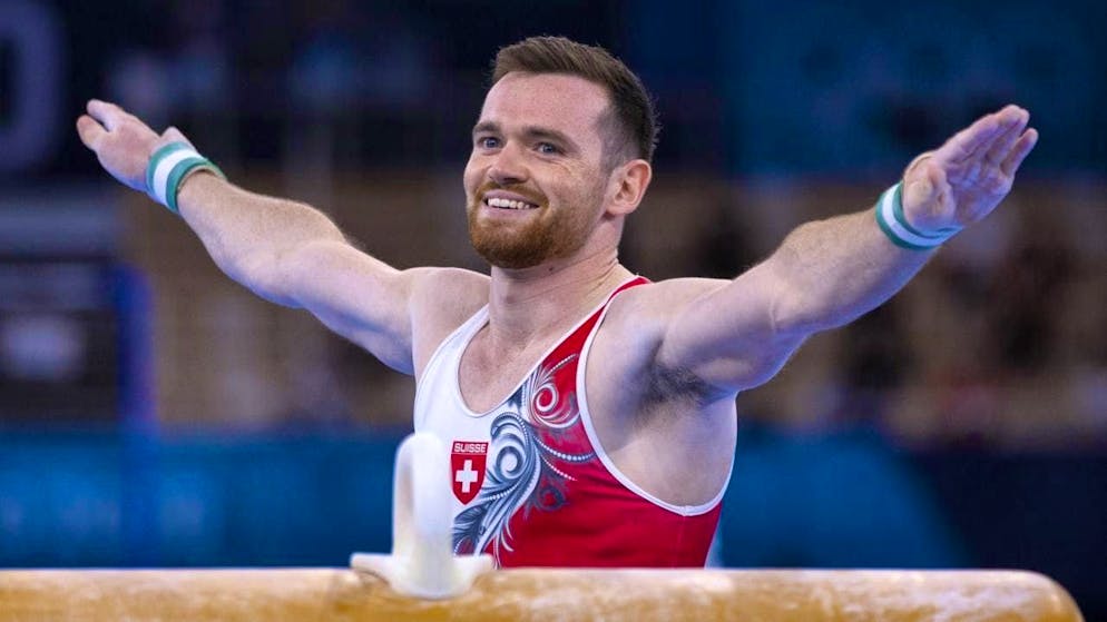 Benjamin Gischard competes in his last competition as a professional gymnast this weekend in Lausanne