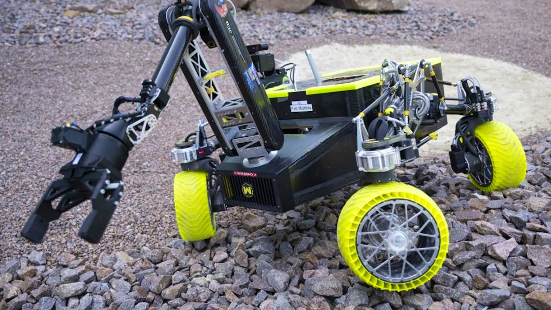 Robotik: FHNW simuliert für Mars-Rover «Hufi» die Mars-Landschaft ...