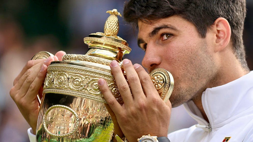 Carlos Alcaraz, vainqueur de Wimbledon en 2024, pourra gagner davantage cette année.