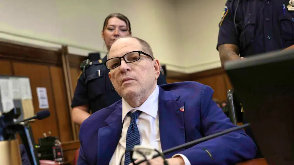 Harvey Weinstein appears in state court in Manhattan as jurors return to deliberations on a remaining charge in his retrial in New York. Photo: Jefferson Siegel/Pool The New York Times/AP/dpa