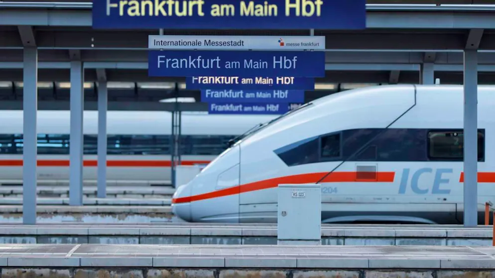 Le train de la DB était si sale que les employés l'ont retiré du service (Photo d'illustration).