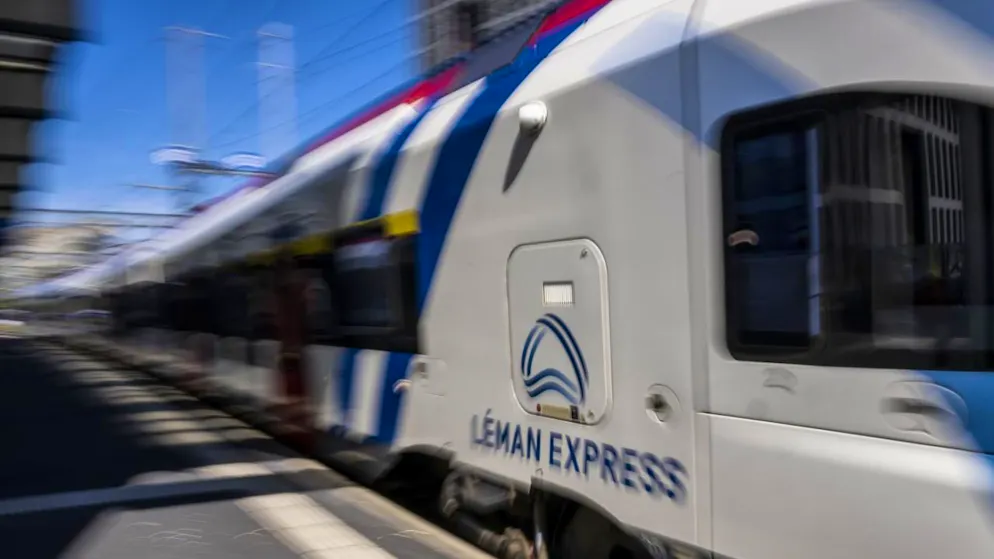 Inauguré il y a 5 ans et six mois le Léman Express est un succès ferroviaire transfrontalier (archives).