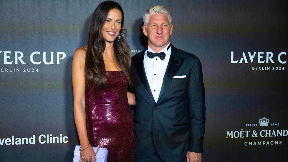 A fashion label has terminated the advertising deal with Ana Ivanović and Bastian Schweinsteiger. The photo was taken on the opening night of the Laver tennis tournament in September 2024.