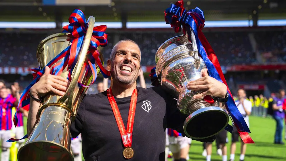 Fabio Celestini leaves FC Basel as champion and cup winner for Russia.