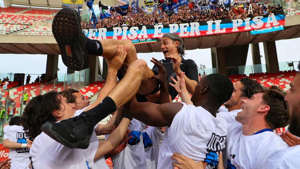 Football. «Super Pippo» quitte Pise malgré la montée historique en Serie A