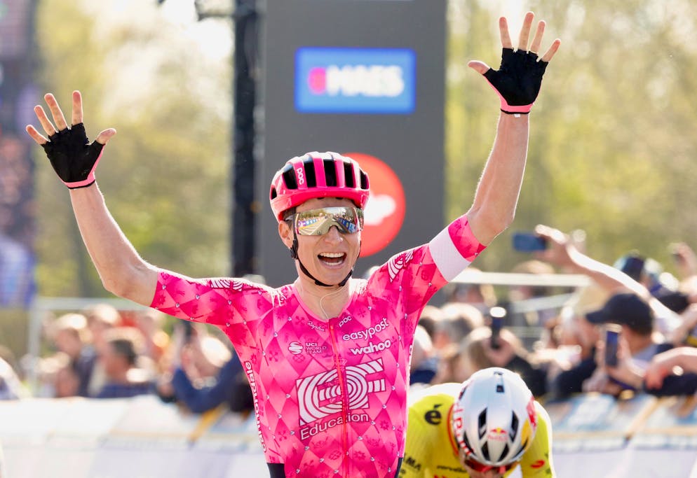 Neilson Powless a pris la première place.