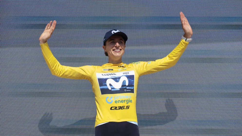 Marlen Reusser reste la leader.