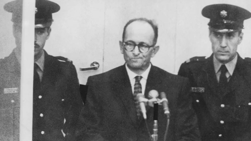 After Adolf Eichmann was brought to Israel, he was put on trial.