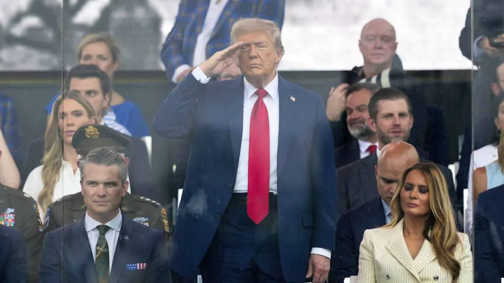 Début de la parade militaire rêvée par Trump à Washington - Gallery. Donald Trump a fêté samedi ses 79 ans.
