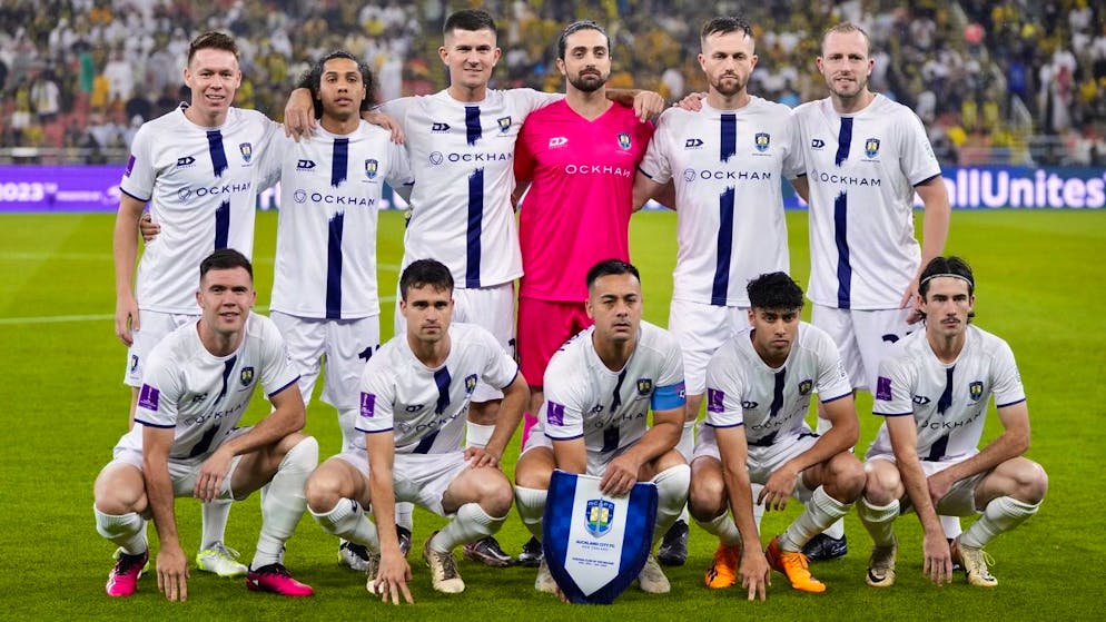 Auckland City (ici au Mondial des clubs 2023) sera le Petit Poucet de la compétition.