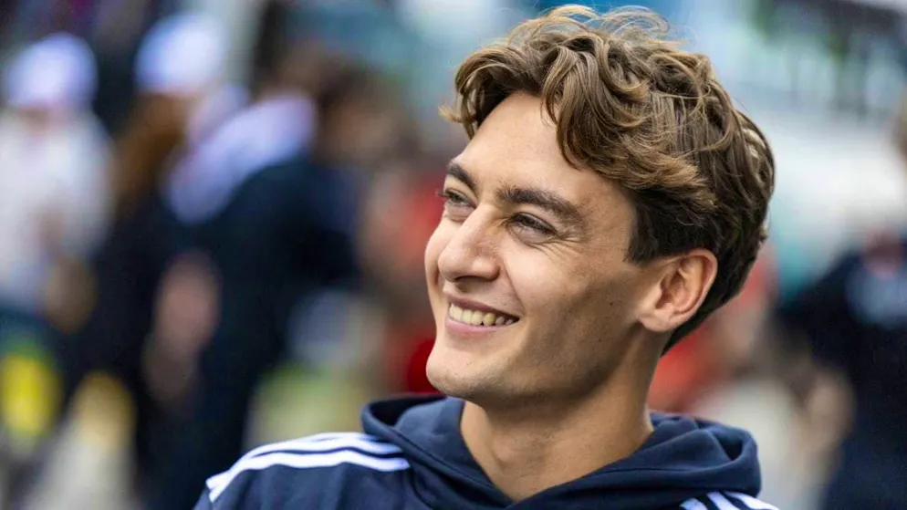 George Russell in the Mercedes secures the sixth pole position of his career in Montreal with a fabulous lap