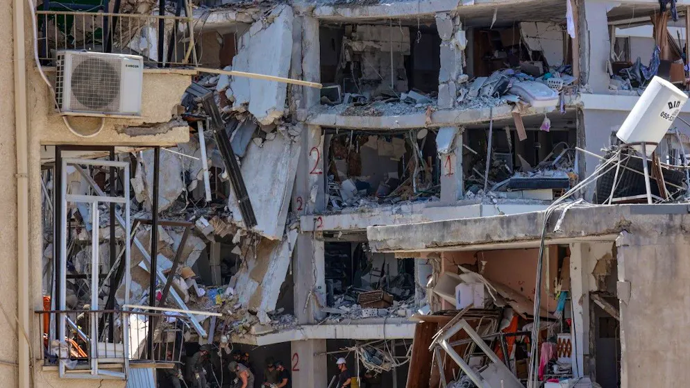 Reportage à Bat Yam. «Il ne reste plus rien, plus de maison, c'est fini!»