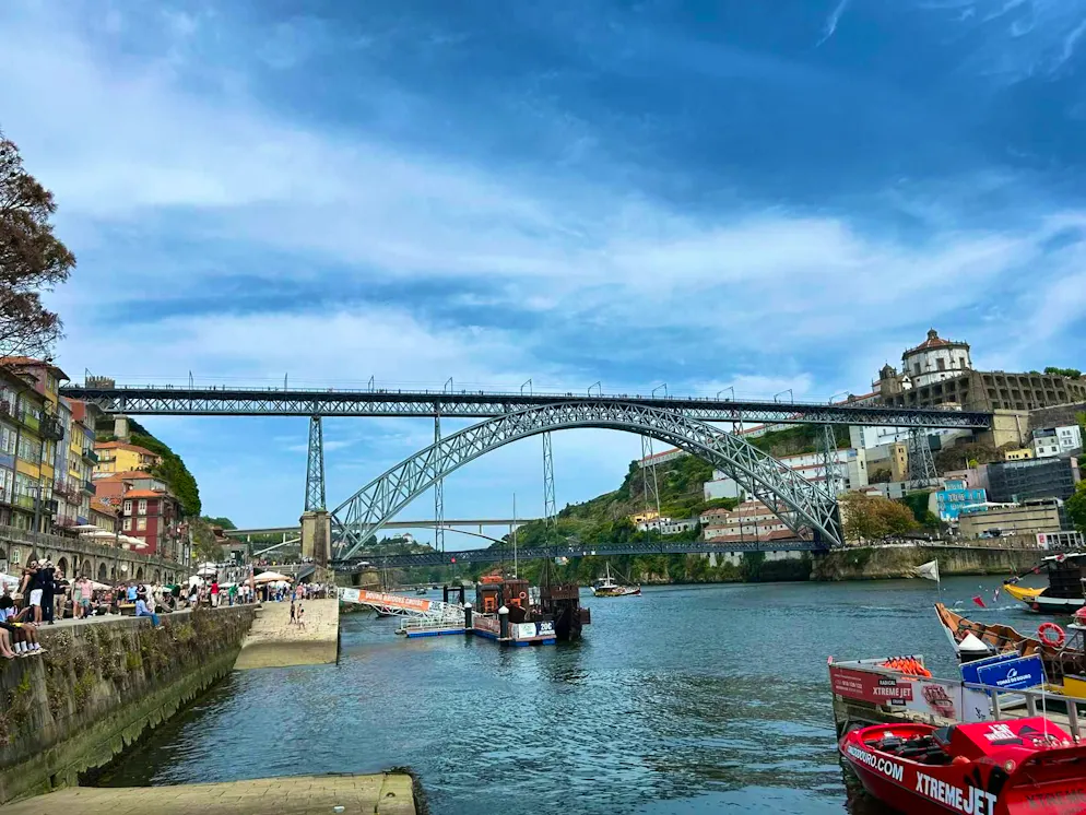 The Dom Luís I Bridge was opened in October 1886.