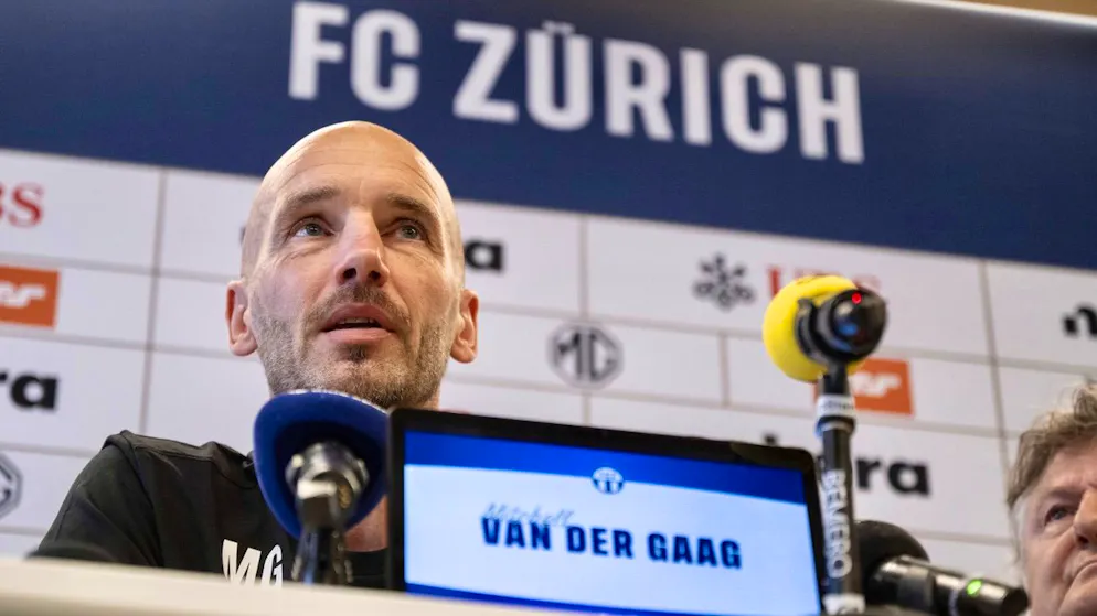 Le FC Zurich a présenté lundi son nouvel entraîneur Mitchell van der Gaag.