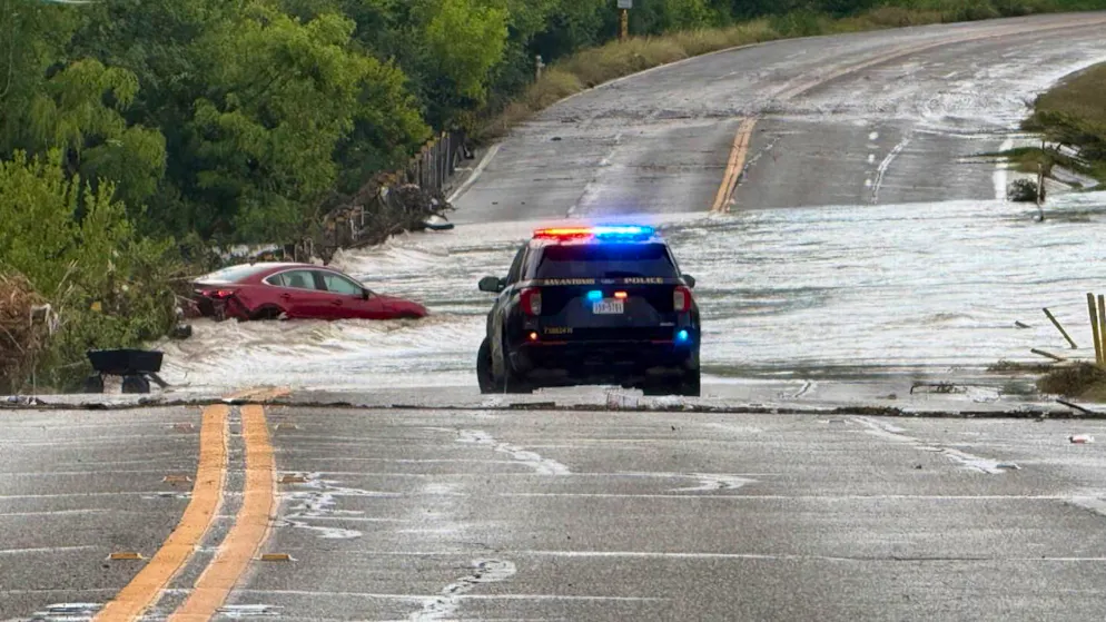Nell'area di San Antonio giovedì sono caduti 15,5 centimetri di pioggia al metro quadrato, di cui circa 10 centimetri in un'ora.