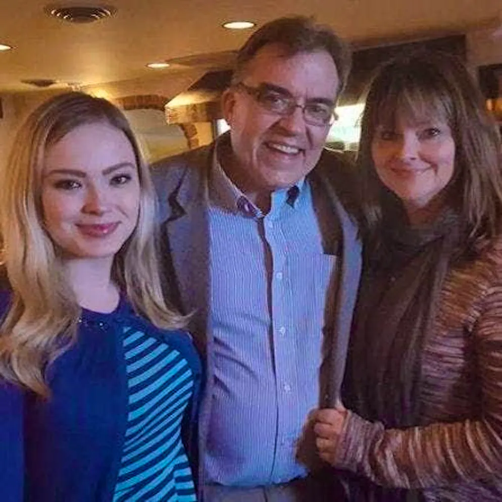 Hope, John and Yvette Hoffman: The politician's wife saved their daughter's life.