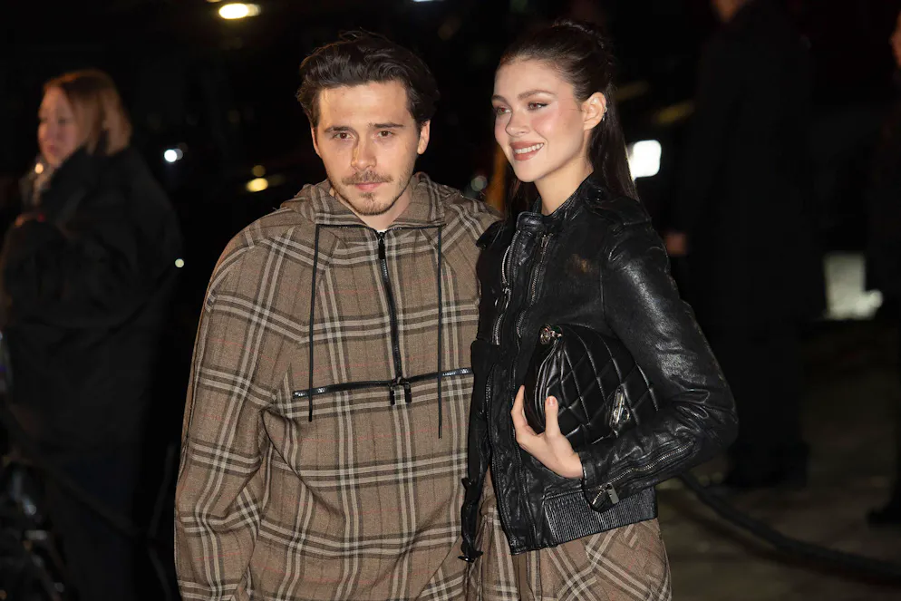 Brooklyn Beckham e la moglie Nicola Peltz.