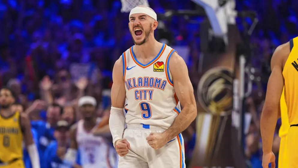 NBA. Le Thunder évite un nouveau retour des Pacers et est à un succès du titre