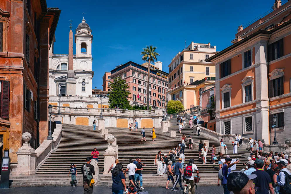Piazza di Spagna (foto d'archivio).