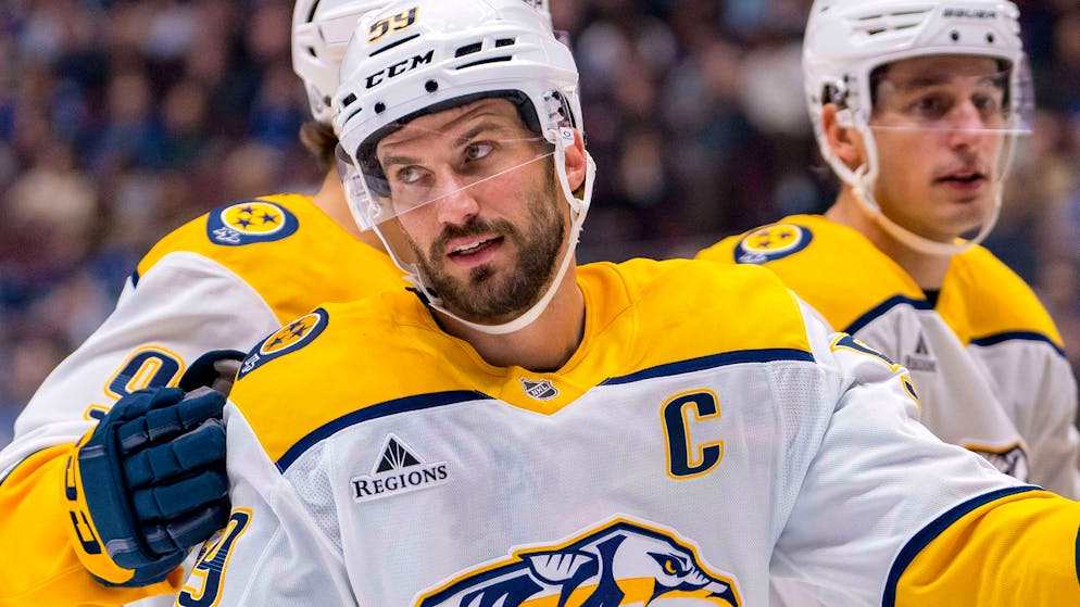 NHL. Roman Josi e il lungo stop: «Ho temuto che il mio cervello fosse danneggiato»
