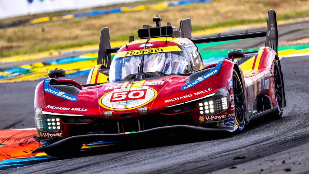 La Ferrari n°50 a perdu sa 4e place.