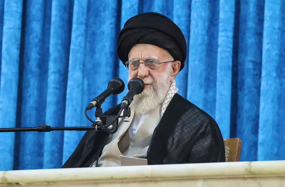 La Guida suprema Ayatollah Ali Khamenei in un'immagine del 4 giugno 2025