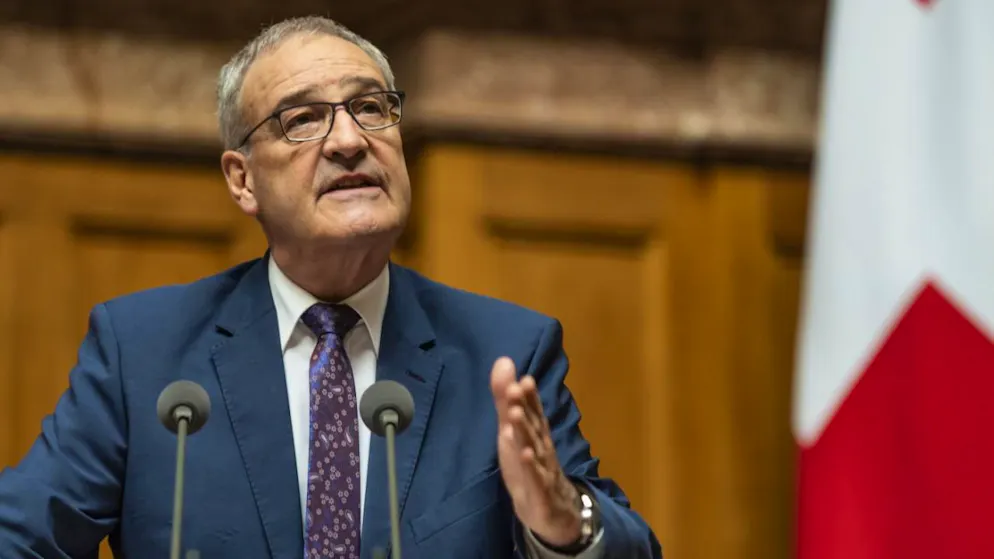 Le ministre de l'économie Guy Parmelin s'est opposé en vain à la primauté des CCT étendues sur les salaires minimaux cantonaux (archives).