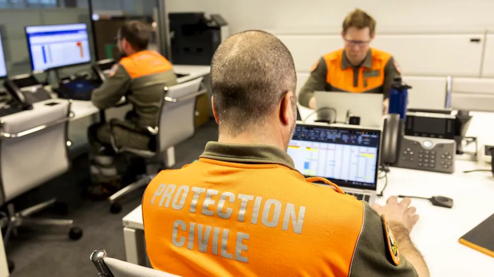 Les effectifs de la protection civile et de l'armée doivent être garantis rapidement. Le Parlement veut une obligation de servir dans la sécurité (archives).