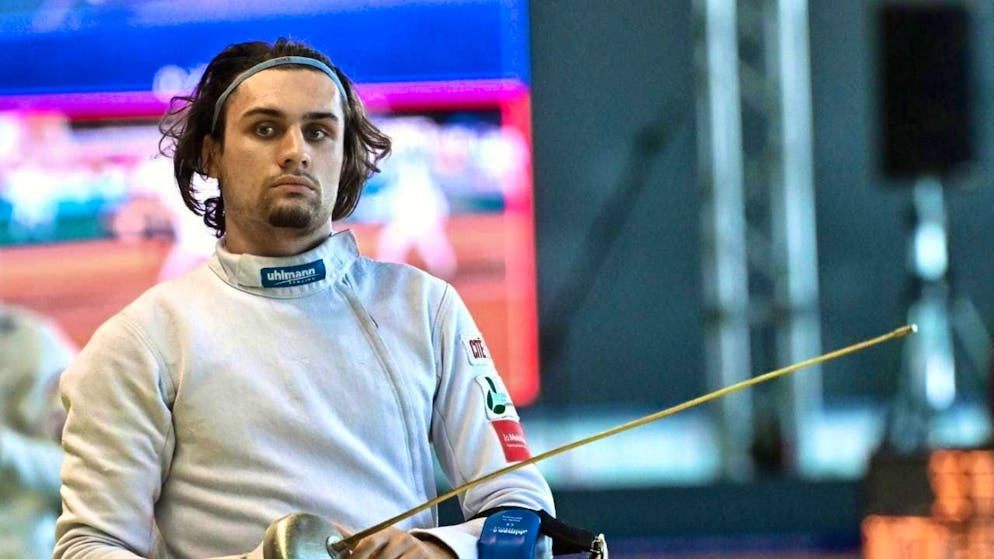 Ian Hauri and the Swiss team fell just short against Italy