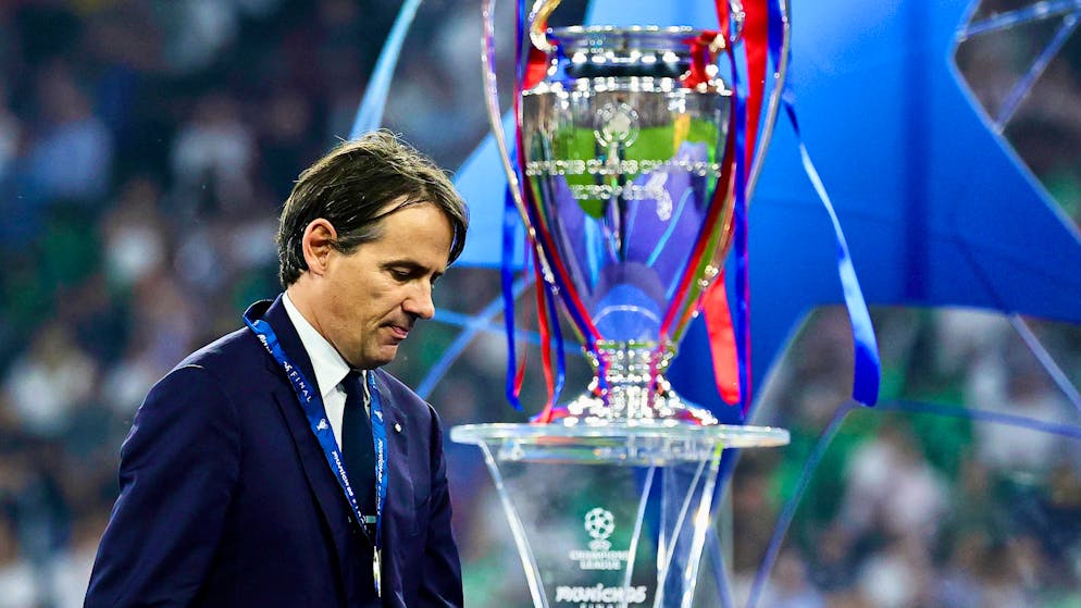 La lourde défaite en finale de la Ligue des champions a laissé des traces chez Simone Inzaghi.