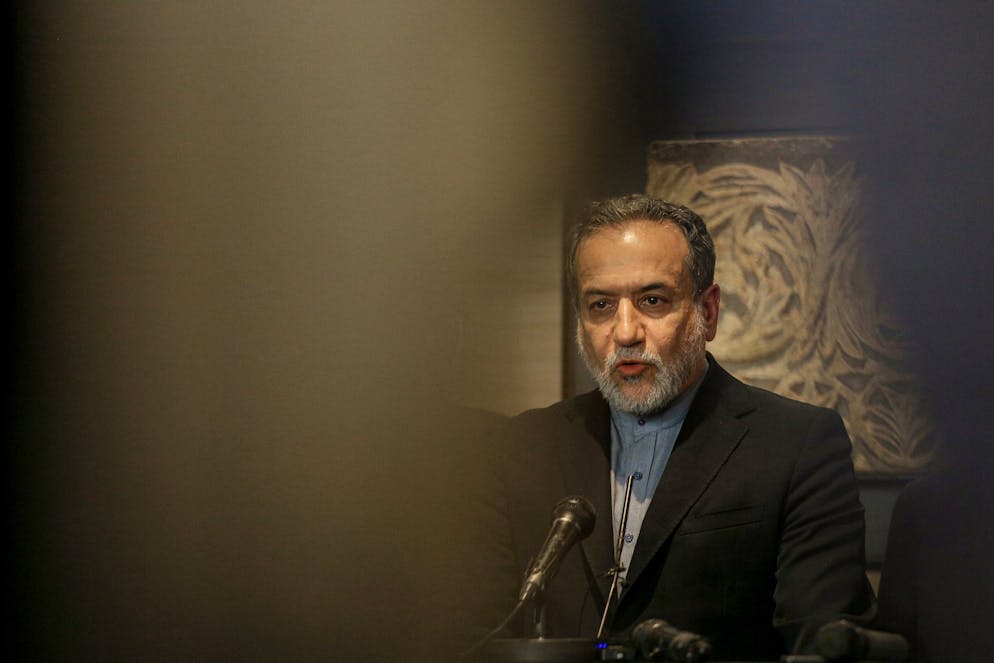 Der iranische Aussenminister Abbas Araghtschi wird am Freitag in Genf erwartet. (Archivbild)