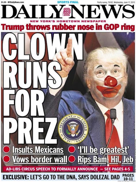 Trump announced his candidacy 10 years ago - | this is how the press ...