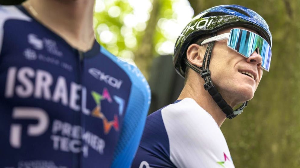 Chris Froome liebt es auch mit über 40 Jahren "auf dem Velo Rennen zu fahren"