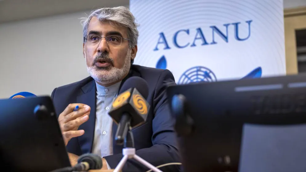 L'ambassadeur iranien à l'ONU à Genève Ali Bahreini rejette tout scénario de négociation après l'offensive israélienne.