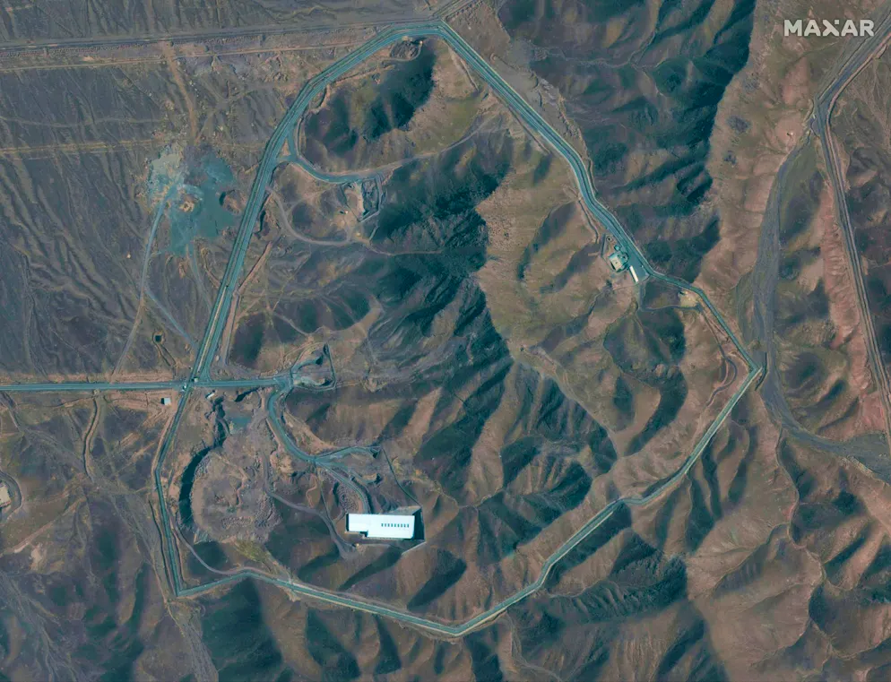 The nuclear facility in Fordo is the centerpiece of Iran's nuclear program. (archive picture)