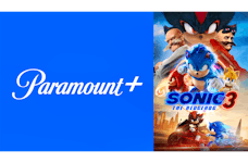 Paramount+ Sonic 3 Artwork